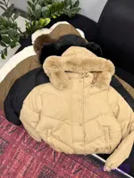 کاپشن کلاه خز 102