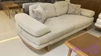 🛋️ مبل راحتی دیورا دسته چوبی یلدیز _ ترک