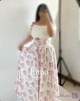 پیراهن آستین کوتاه گلدار