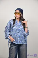 شومیز موناکو ساتن سیلک زنانه | شیک، لطیف و فری سایز