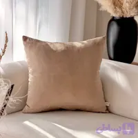کاور کوسن مخمل نسکافه ای