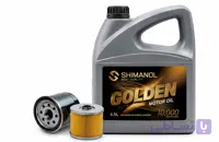روغن موتور شیمانول مدل GOLDEN(طلایی) 20/50 SF/CC 4.5 Lit