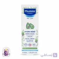 کرم مرطوب کننده صورت کودک هیدرا ب ب موستلا