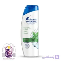 شامپو ضد شوره نعنایی خنک‌کننده هد اند شولدرز (Menthol Fresh)