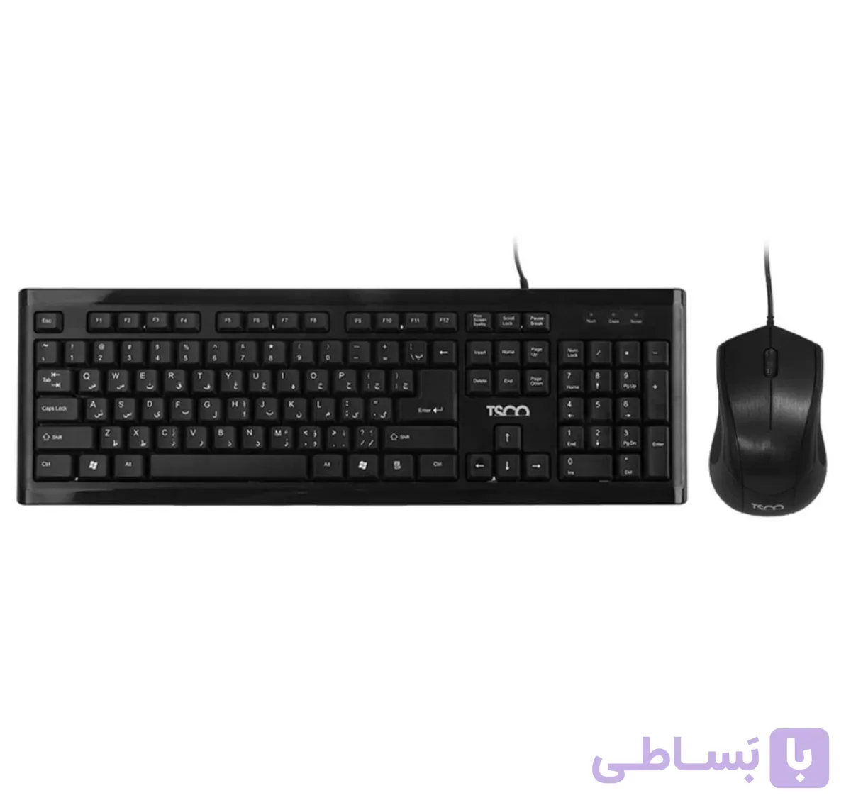 ست ماوس و کیبورد تسکو مدل TKM 8050 باسیم