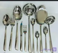 سرویس قاشق چنگال چمدانی