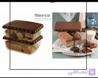 ظرف اکرولیک طرح بیسکویت