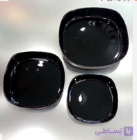 تابه ۳ سایزی سرامیکی مشکی