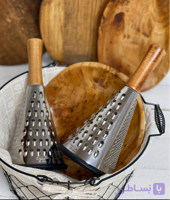 رنده هرمی دسته بامبو بزرگ