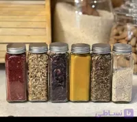 ادویه پاش درب فلزی