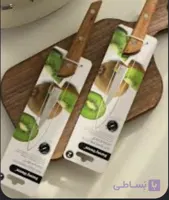چاقو اشپزخانه دسته چوبی۳ میخ