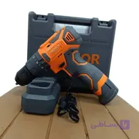 دریل پیچ گوشتی شارژی DCE12 آنکور چکشی براشلس 12 ولت تک باتری