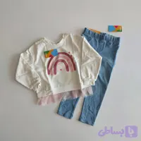 پک بلوز و شلوار دورس دخترانه lupilu کد 692