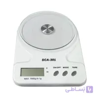 ترازو آشپزخانهSCA-301 | ظرفیت ۷ کیلوگرم و دقت ۱ گرم