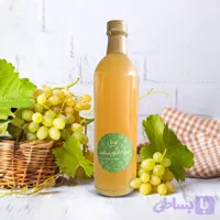 سرکه انگور سفید تخمیری ۵۰۰ میلی نونا