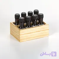 باکس چوبی همراه ۸ عدد روغن زیتون طعم‌دار ۲۰ میلی رزبن