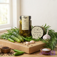 خیارشور تخمیری ۴۶۰ گرمی نونا