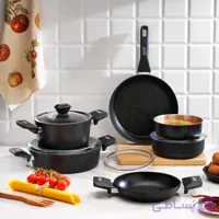 سرویس قابلمه 10 پارچه گرانیتی شفر ترکیه
