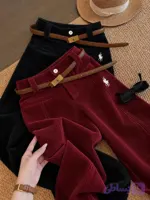 شلوار مخمل کبریتی نور
