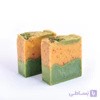 صابون ضد لک زردچوبه و جلبک اسپیرولینا