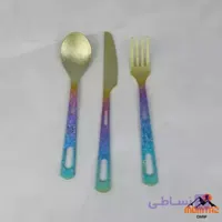 ست قاشق و چنگال تیتانیومی ماونتین هایکر مدل SZK1047