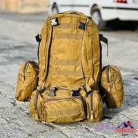 کوله پشتی 55 لیتری 4 تکه تاکتیکال - ممتاز کمپ