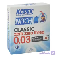 کاندوم ناچ کدکس 0.03 بسته 3عددی