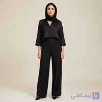 کرپ مرویجت مشکی نیم بگUTEEN