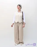 شلوار بگ کمرکش بزایاق الیزا