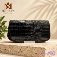 کیف چرم طبیعی نغمه (طرح کرو)
