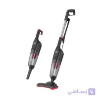 جارو عصایی عرشیا قرمز و مشکی مدل VC360-3911
