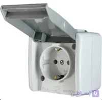 پریز ارتدار بارانیIP44روکارپارت برق ایرانیان
