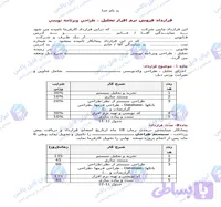 نمونه قرارداد برنامه نویسی و فروش نرم افزار قابل ویرایش Word