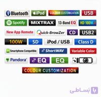 برچسب پنل پخش پایونیر باکیفیت