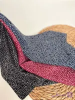 روسری نخی خال ریز