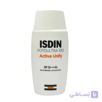 ضد آفتاب ایزدین فوتو اولترا 100 اکتیو یونیفای SPF50+ بی‌رنگ