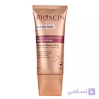 کرم مرطوب‌کننده و درخشان‌کننده صورت بیوکسین Gold On Skin