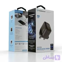 شارژر دیواری 45 وات پاورولوژی اورجینال(Powerology) مدل PWCUQC069 – کوچک، هوشمند و فوق‌سریع