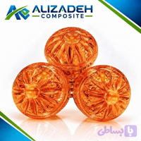 لامپ گلابی نارنجی