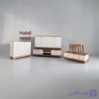 ست کامل میز تلوزیون،کنسول، جاکفشی و جلومبلی