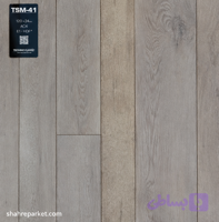 پارکت لمینت تکنوفلور مدل تکنوسان ترکیبی کرم تیره کد TSM41
