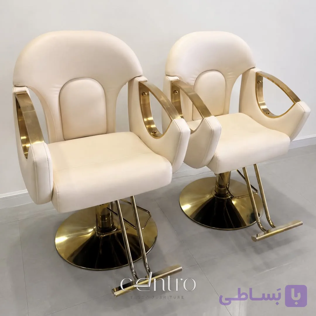 صندلی آرایشگاهی وارداتی پدالی