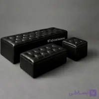 پاف چرمی لمسه دار