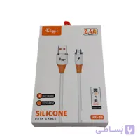 کابل تبدیل USB به USB-micro کینگ پلاس مدل HK-83 طول 1 متر