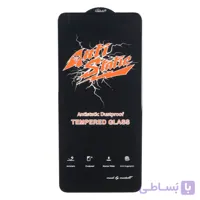 محافظ صفحه نمایش شیشه ای Xiaomi Redmi Note 12 4G / Redmi Note 12 5G / Poco X5 / Honor X8 / X8A / X10 / Realme 11 / Oppo A98 / Oppo A58 / Note 12R Pro – Full Cover Anti Static Mietubl (بدون پک) – مشکی