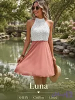 پیراهن تابستانی حلقه ای Luna SHEIN کد۲۰۶