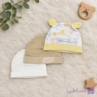 کلاه نوزادی سه عددی سانوزی Sunnozy