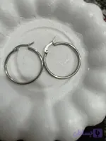 گوشواره حلقه ای استیل - شاپ اسمایل