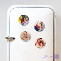 مگنت رویخچالی دایره 9 سانتی