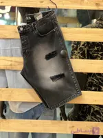 شلوارک جین مردانه زاپ دار ZARA